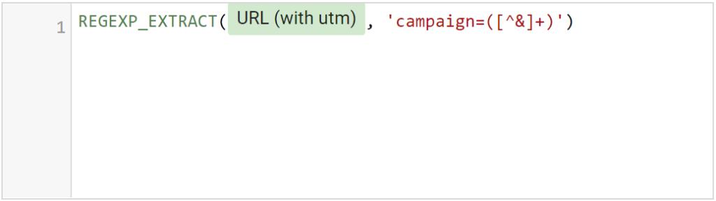 Hàm REGEXP_EXTRACT trong Google data studio